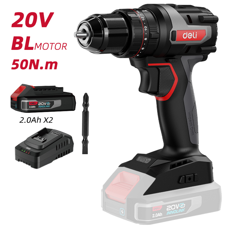 Հարվածային պտուտակադարձիչ 20 Վոլտ մարտկոցով