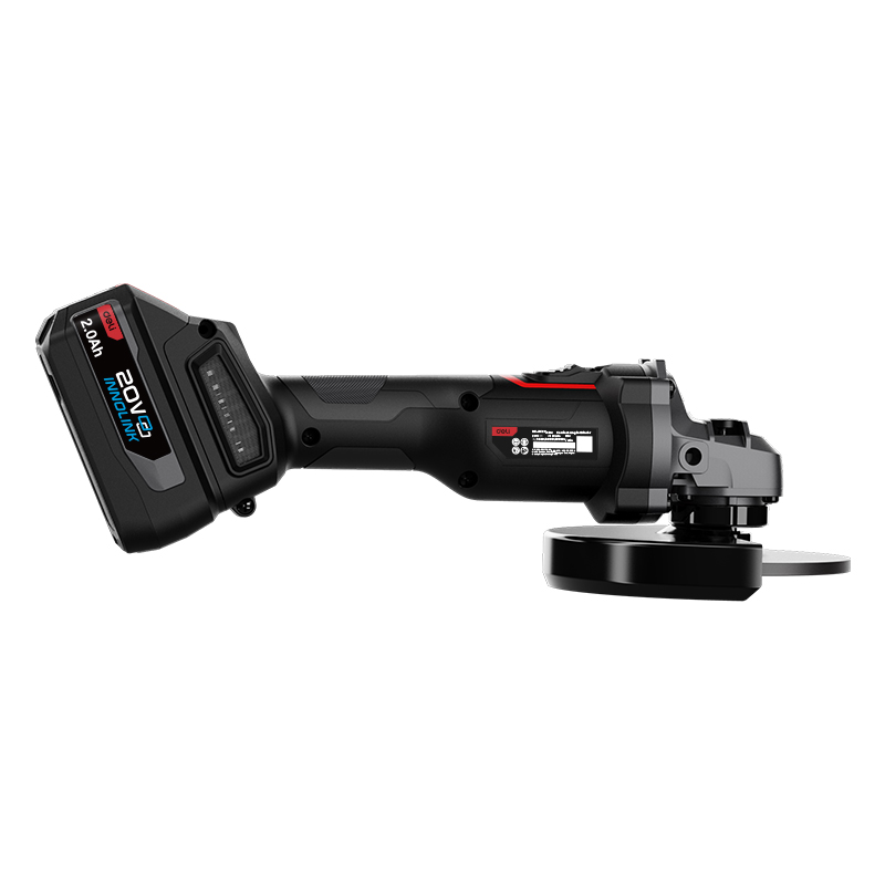 Լիթիում-իոնային անկյունային հղկող մեքենա 20 Վոլտ