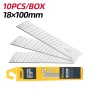 Knife blades set 18 mm