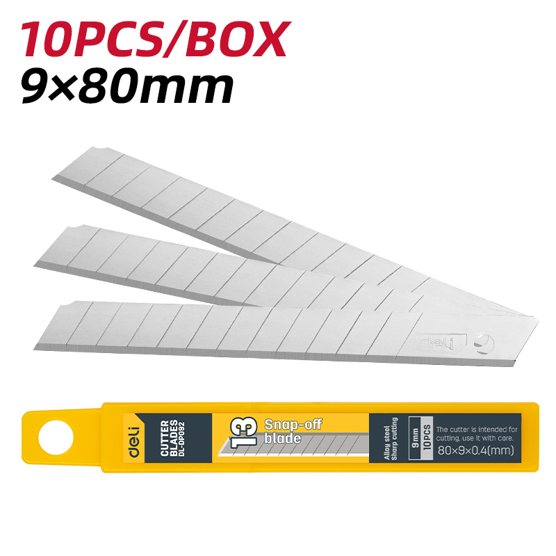 Knife blades set 9 mm