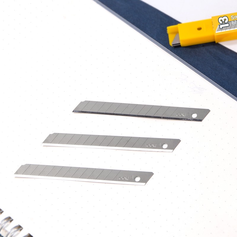 Knife blades set 9 mm