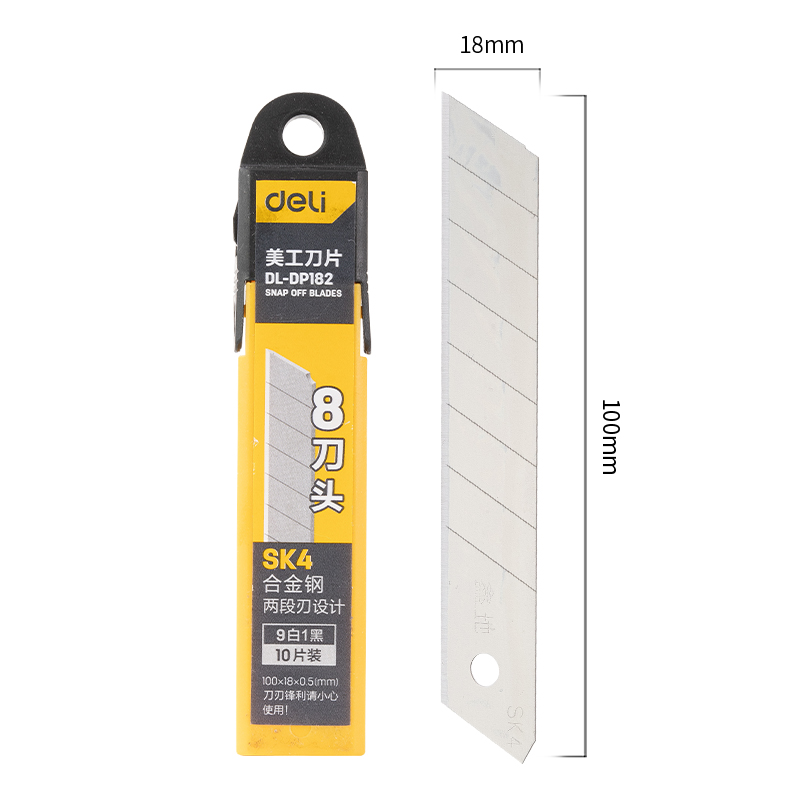 Knife blades set 9 mm