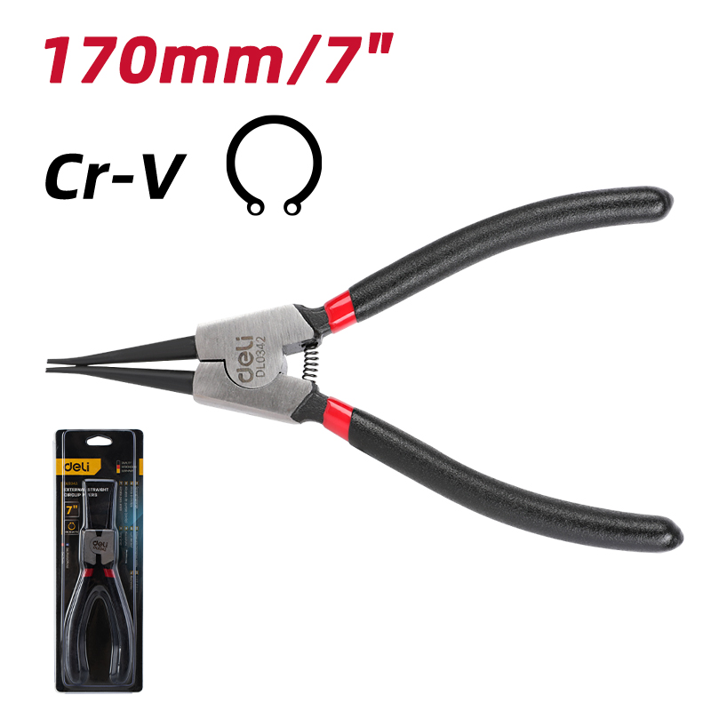 Աքցան ուղիղ 170մմ, արտաքին