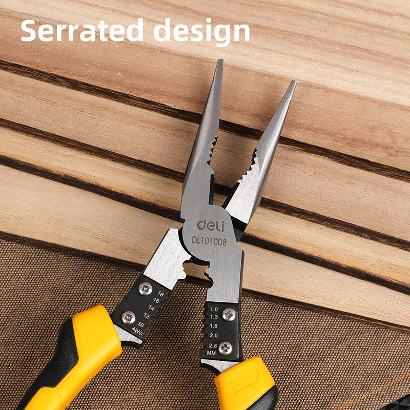 Երկարաշուրթ տափակաբերան աքցան  220մմ