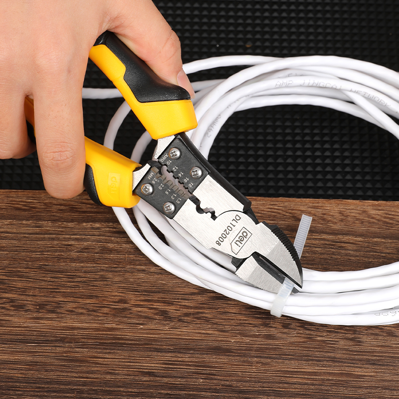 Շեղանկյուն կտրող տափակաբերան աքցան 200մմ