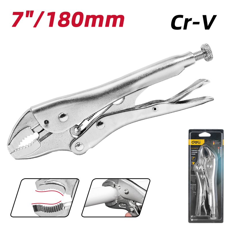 Ձեռքի սեղմիչ օվալային շուրթերով 180մմ