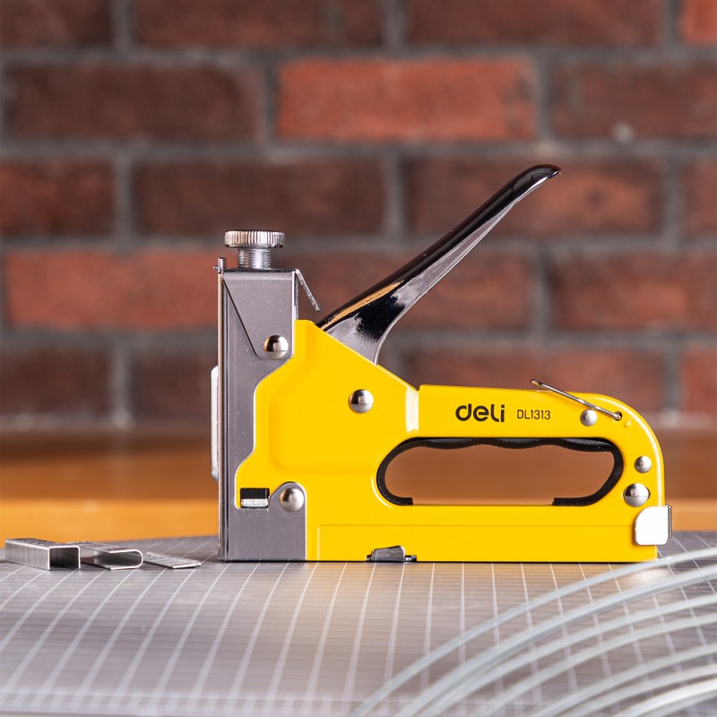 Manual stapler 3 in 1