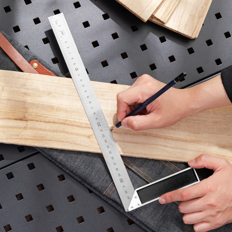 Անկյունաչափ քանոն 350 մմ