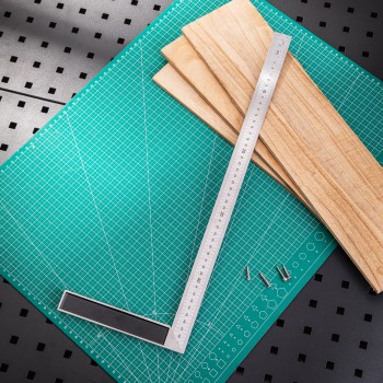 Անկյունաչափ քանոն 500 մմ