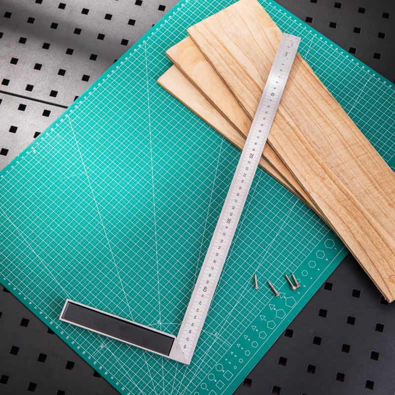 Անկյունաչափ քանոն 500 մմ