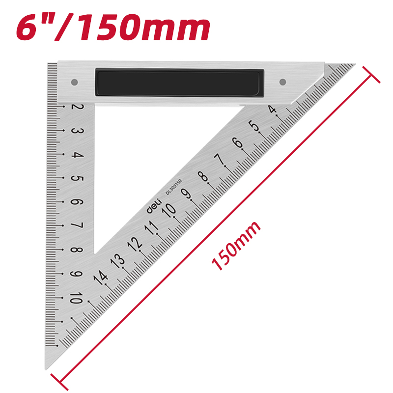 Անկյունաչափ քանոն 150 մմ