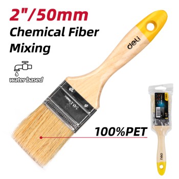 Խոզանակ փայտե բռնակով 50 մմ