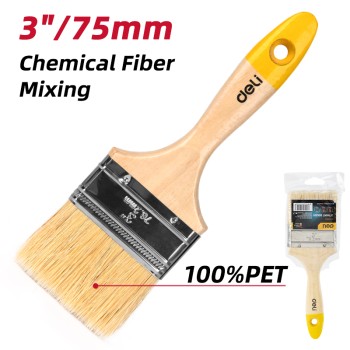 Խոզանակ փայտե բռնակով 75 մմ