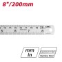 Steel ruler 200 mm